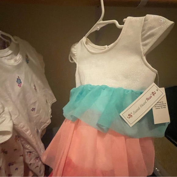 2T Boutique Dress: Birthday/Spring/ Easter! Three tier ruffles. Fabulous Design! - Picture 2 of 7